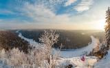 Каменный город. Экскурсия на Усьвинские столбы на снегоходах