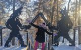 Новогодний Петрозаводск. Этнопарк «Сампо»