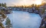 Жемчужина Карелии - горный парк и мраморный каньон Рускеала