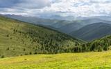 Конный переход от турбазы Байару