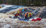 Сплав по реке Укса на катамаранах в Карелии