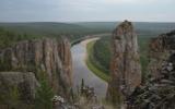 Река Лена. Ленские столбы