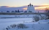 Экскурсионный тур по Псковской области с отдыхом на озере. Зима-весна