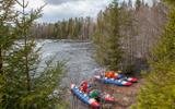 Завершение сплава: пор. Мельница - пор. Каньон - пор. Храмина - шивера Лихая - п. Уукса
