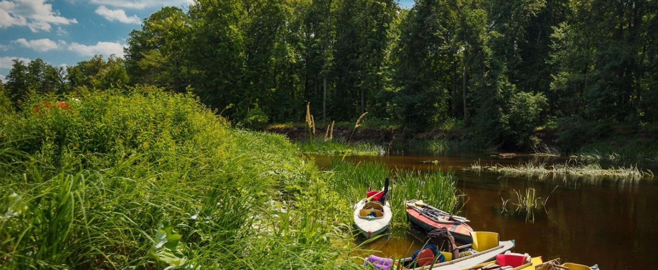 Сплав на байдарках по среднему Битюгу. Сокращенная программа