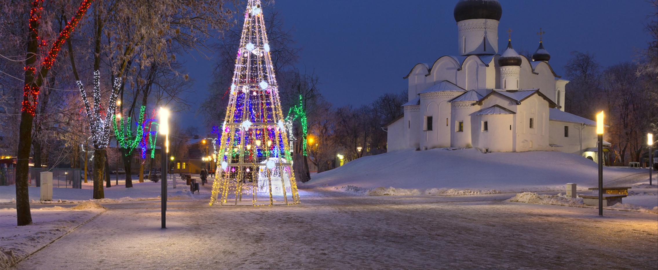 Новый год в Пскове. Праздничный тур на 3 дня из Санкт-Петербурга