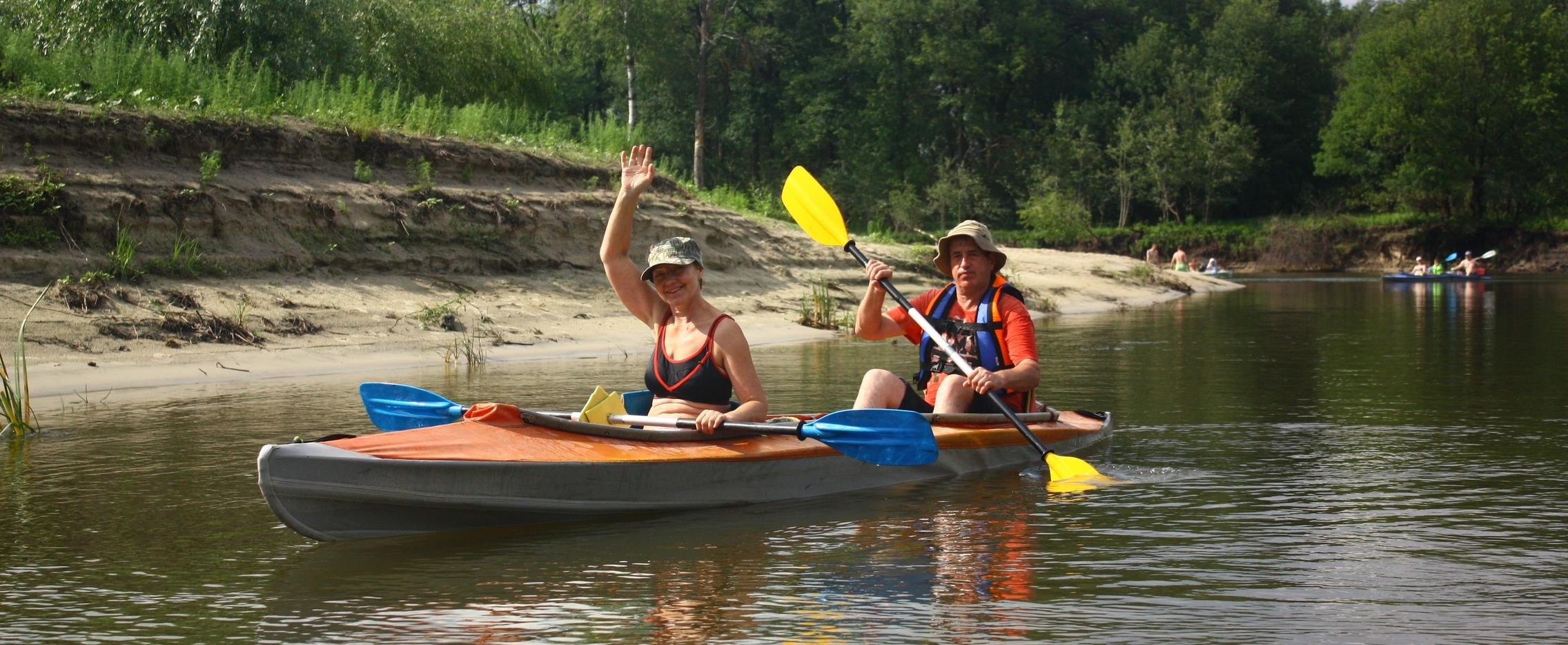 Река Хопер и Хоперский заповедник. Сплав на байдарках