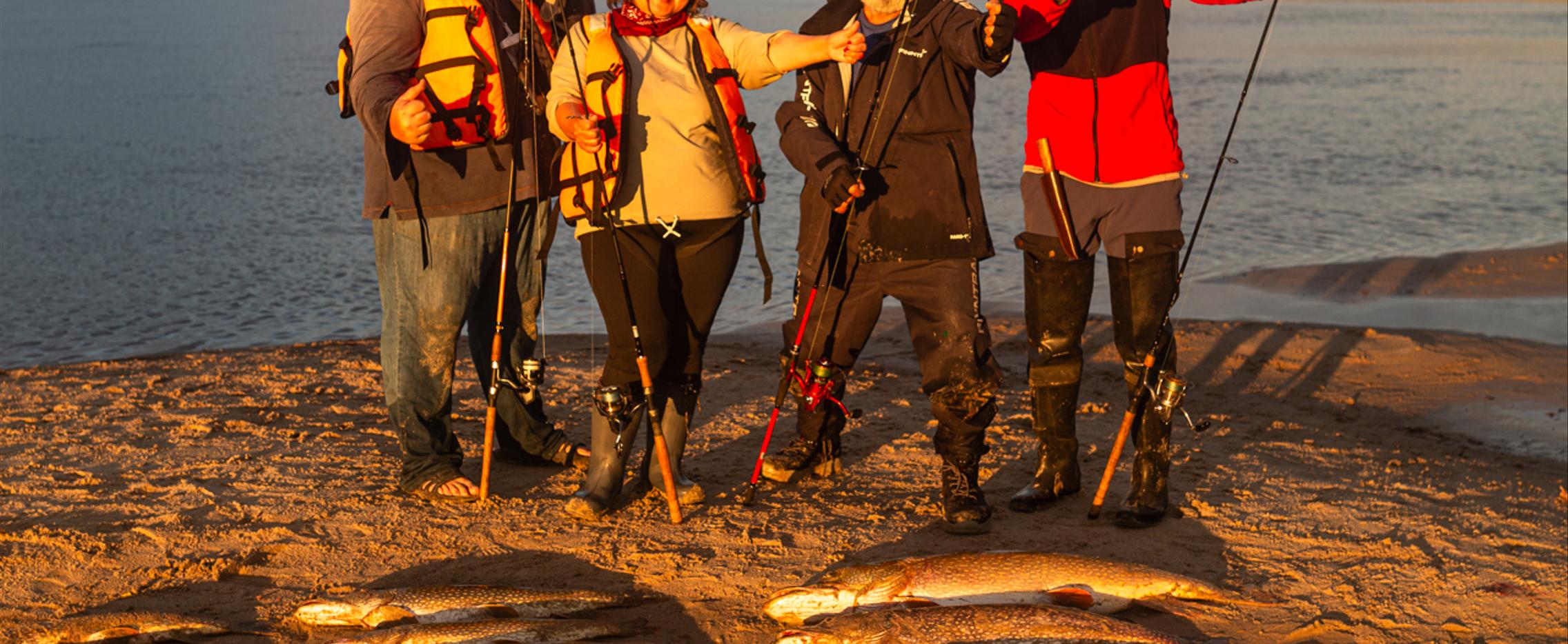 Сплав и рыбалка на реке Вилюй