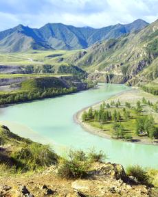 Река Катунь