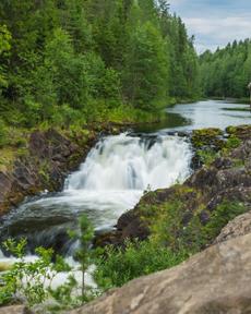 Водопад Кивач
