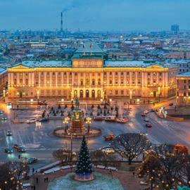 Сияние северной зимы в Санкт-Петербурге. Рождественский тур на 4 дня