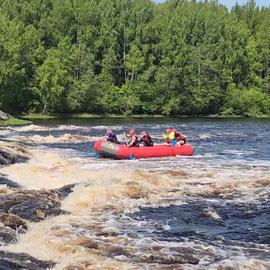 Два дня на реке Шуя в Карелии