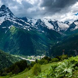 Жемчужина Кавказа. Железнодорожный круиз с посещением Домбая