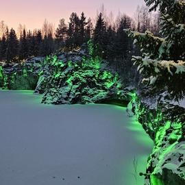 Новогодняя волшебная Карелия