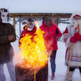 Новогодние каникулы в Тверской Карелии у Луми Тайкури