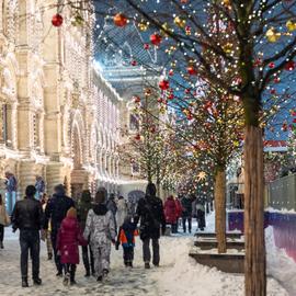 Новый год пришел в Москву