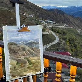 Арт-путешествие в Дагестан: живопись в горах