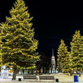 Зимняя сказка новогоднего Плёса