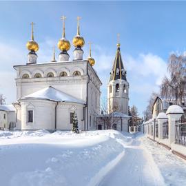 От Кремля до монастыря. Нижний Новгород – Городец – Дивеево. Зима-весна