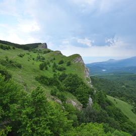 По горному Крыму с рюкзаками
