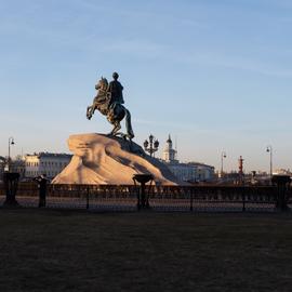 Знакомство с Петербургом. Осень-весна