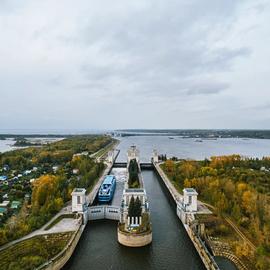 Москва – Нижний Новгород на теплоходе Башкортостан
