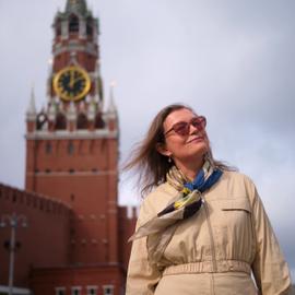 Семьей в осеннюю Москву