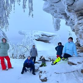 Самый зимний маршрут Пермского края: Каменный город, Усьвинские столбы, Усть-Койва