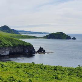 Красивый Сахалин с мысом Крильон