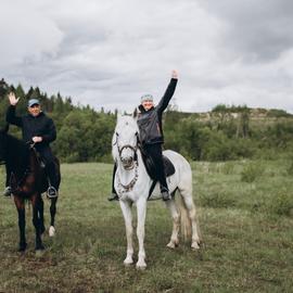 Шуйский мультиактив: конная прогулка и рафтинг в Карелии