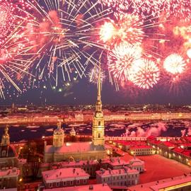 Новогодний фейерверк Санкт-Петербурга. Тур на 7 дней