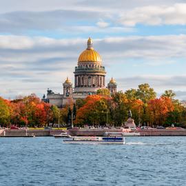 Москва – Санкт-Петербург – Москва на теплоходе Сергей Дягилев