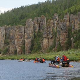 Путешествие к Ленским и Синским столбам со сплавом на катамаранах