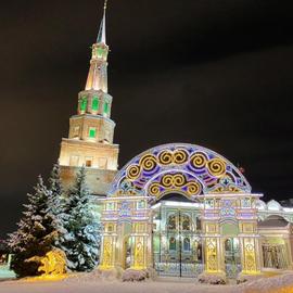 Новый год в трех столицах: Йошкар-Ола, Казань, Чебоксары