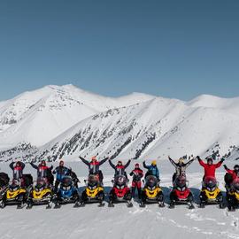 Снегоходный тур по отрогам хребта Иолго