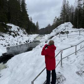 Рождество на берегах Карельского озера