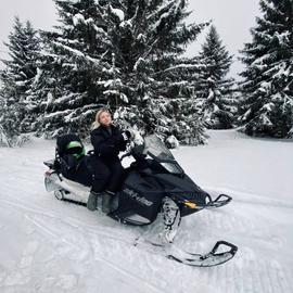 Снегоходное путешествие по зимней Карелии