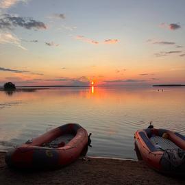 Сплав по реке Суна в Карелии