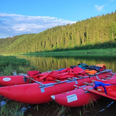 Сплав по реке Обва в Пермском крае