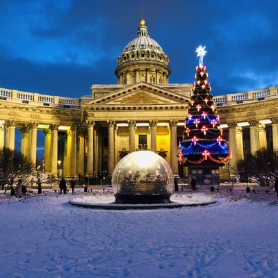 Новый год на Невских берегах. Автобусный тур в Санкт-Петербург