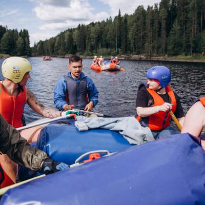 Два дня на реке Шуя. Сплав на рафтах в Карелии