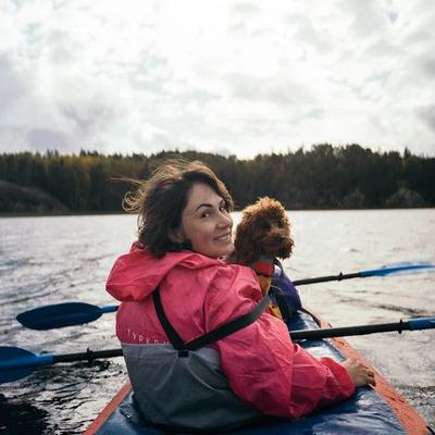 Поход на байдарках среди Ладожских шхер. Карелия