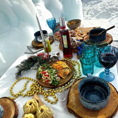 Гастрономический тур на лёд Байкала
