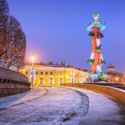 Волшебные мгновения Рождества в Санкт-Петербурге