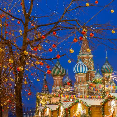 Рождественские встречи в Москве. Тур на 4 дня