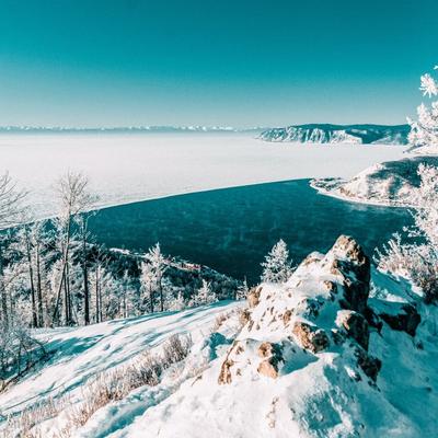 Новый год в Листвянке. Байкал