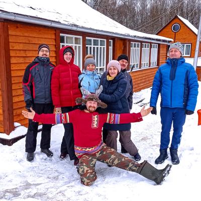 Новогодние каникулы в деревне в Орловской области