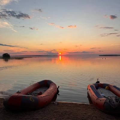 Сплав по реке Суна в Карелии