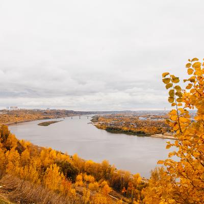 Живописный каскад Поволжья. Осень-зима