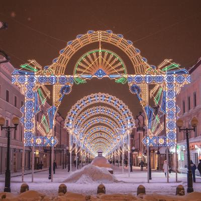 Новый год в Казани и знакомство с Йошкар-Олой